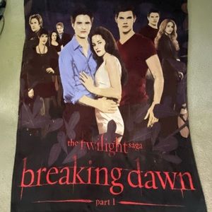 Twilight Saga Breaking Dawn part 1 throw blanket